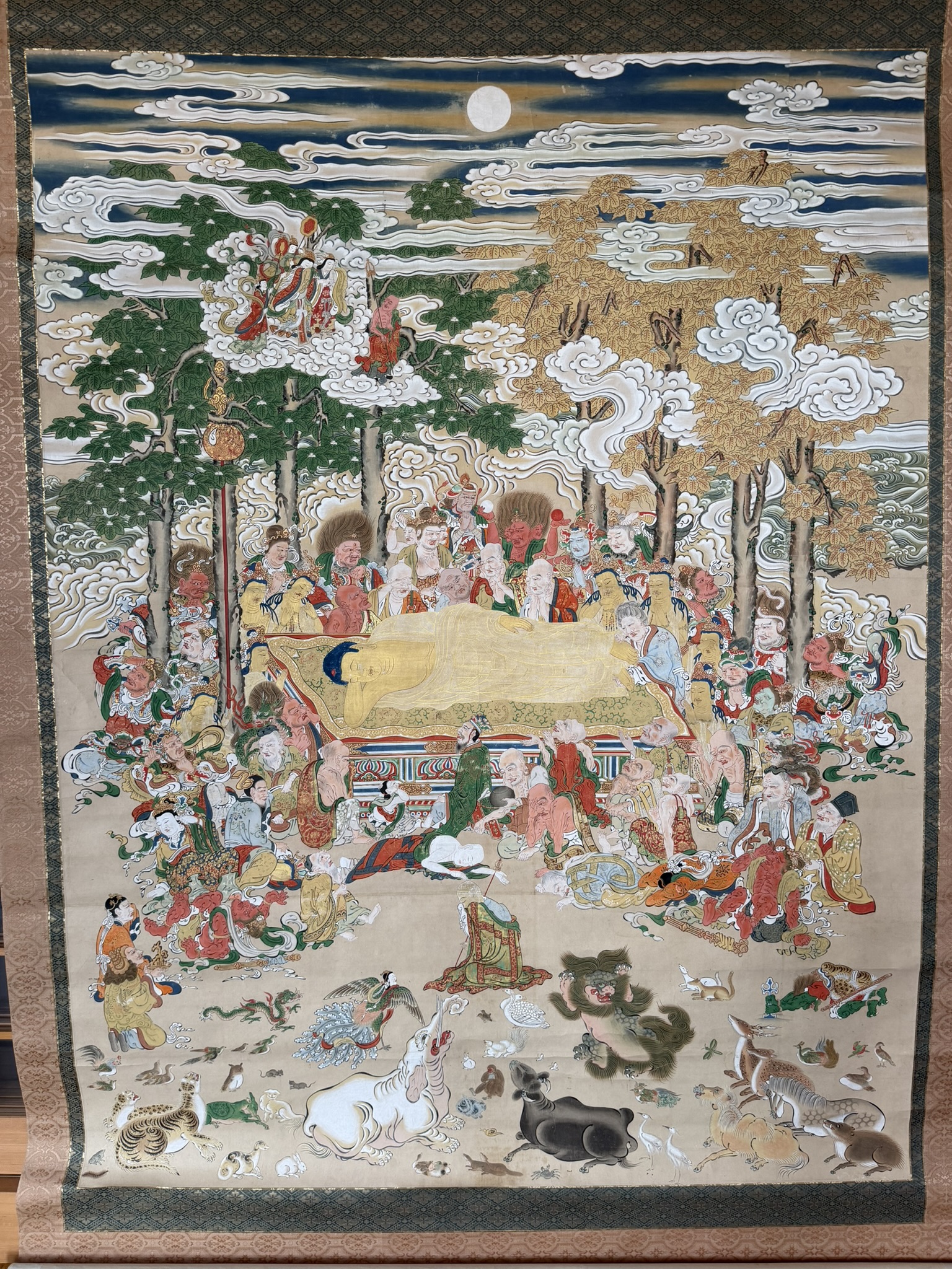 【岩代・光明】涅槃会（ねはんえ）を行いました