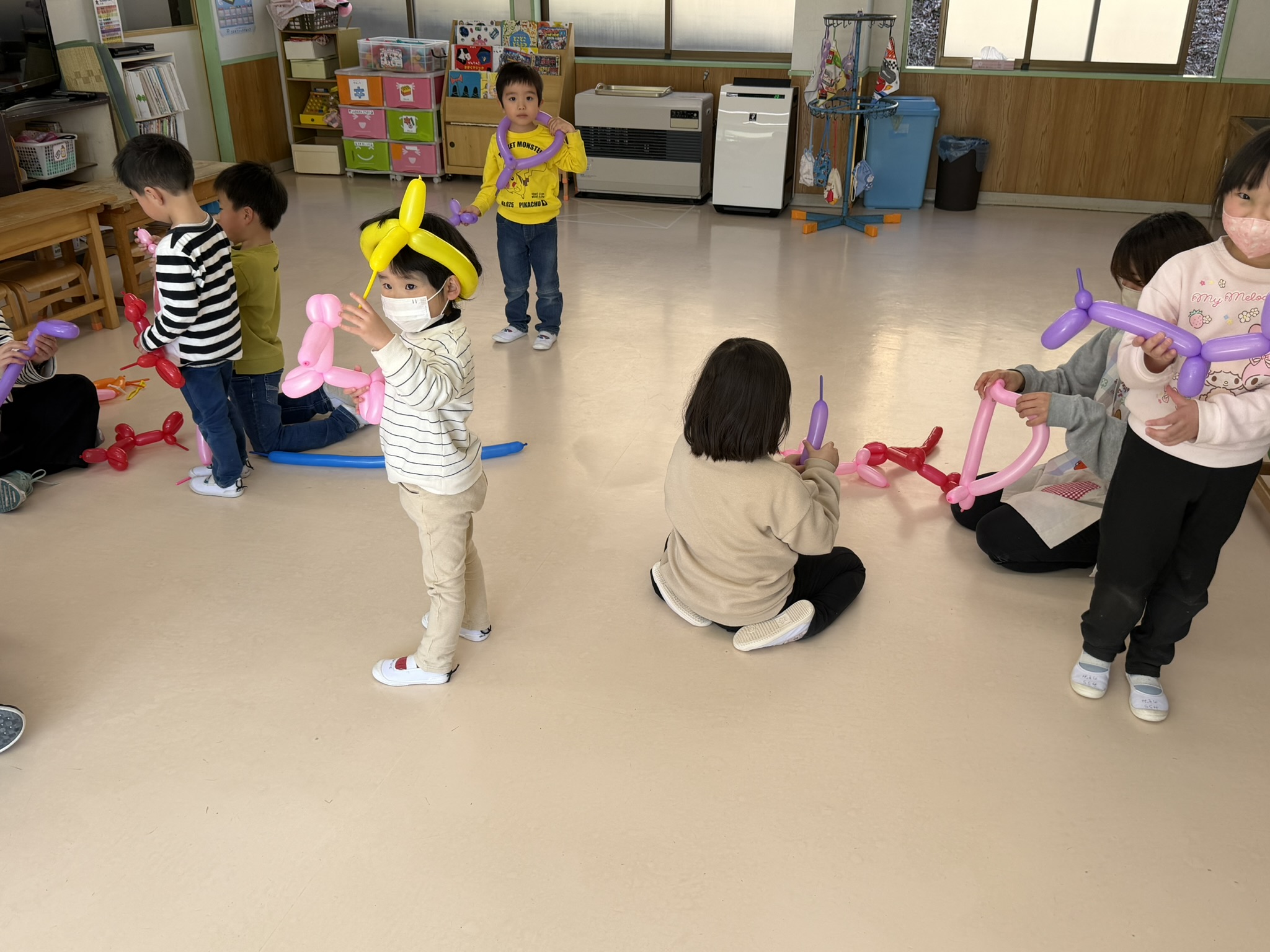 【岩代幼稚園】JICA訓練生来園